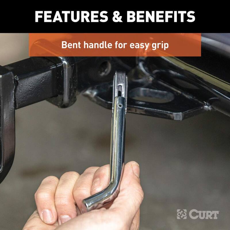 CURT OEM Puck System 2-5/16 in. Gooseneck Ball & Safety Chain Anchor Kit for Ram - 60618