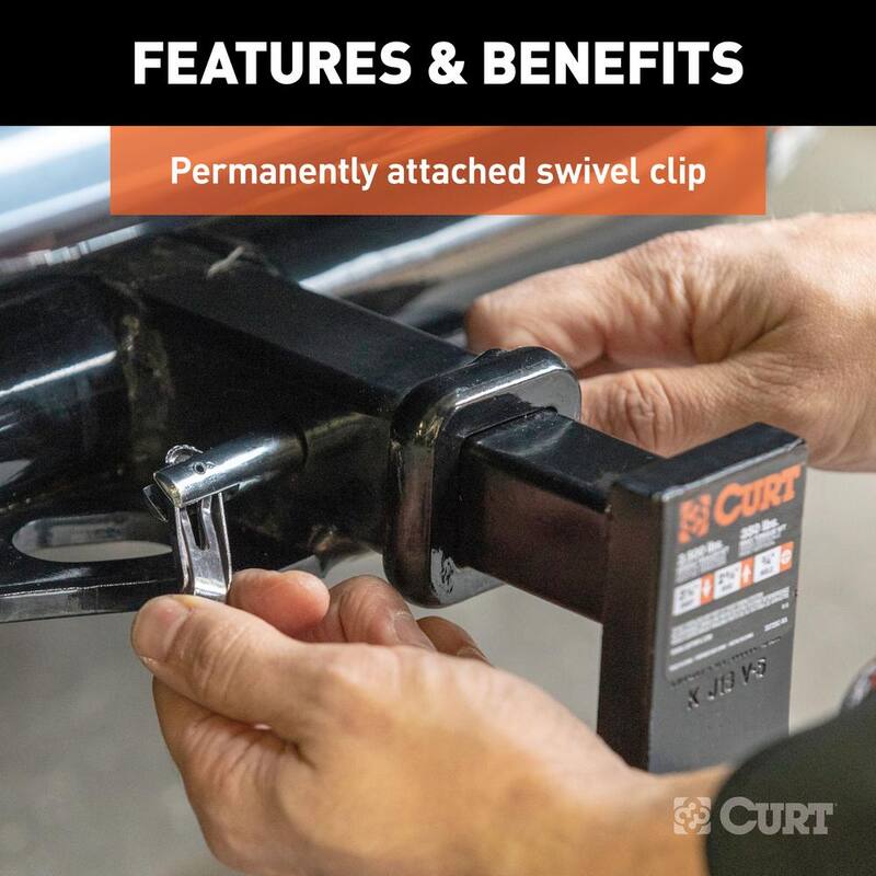 CURT OEM Puck System 2-5/16 in. Gooseneck Ball & Safety Chain Anchor Kit for Ram - 60618