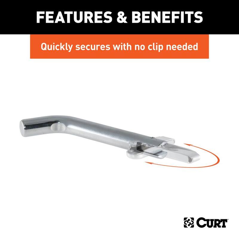 CURT OEM Puck System 2-5/16 in. Gooseneck Ball & Safety Chain Anchor Kit for Ram - 60618