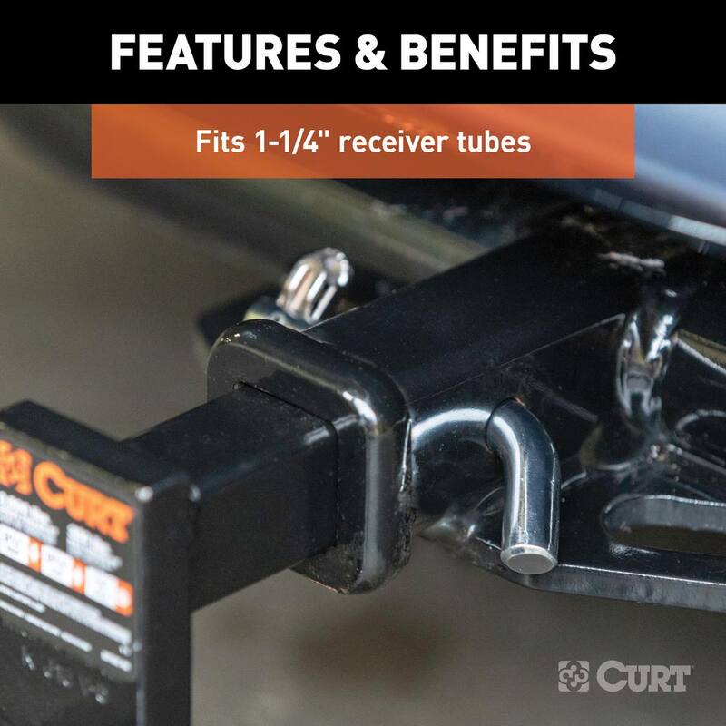 CURT OEM Puck System 2-5/16 in. Gooseneck Ball & Safety Chain Anchor Kit for Ram - 60618
