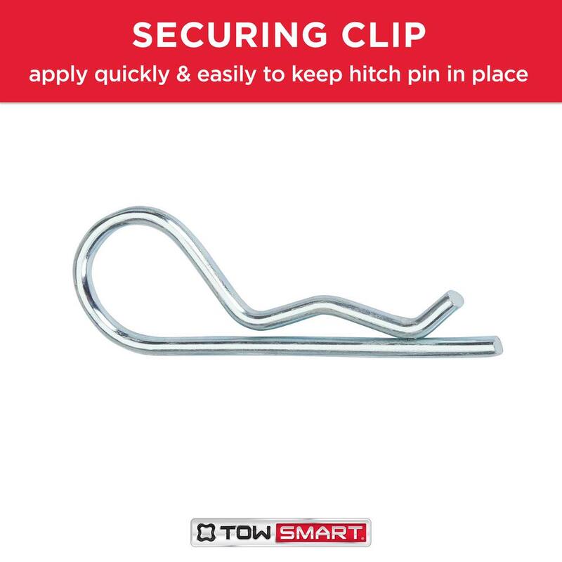TowSmart Steel Boomerang Hitch Pin - Fits 1/2 in. and 5/8 in. Receivers - 740M