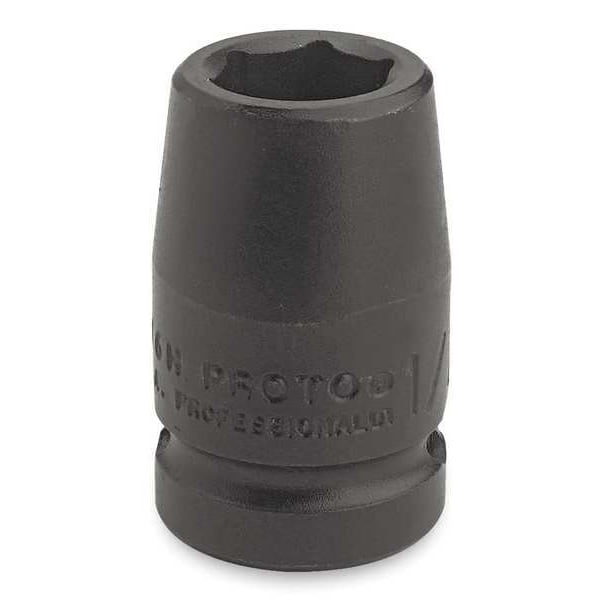 Proto 1/2 in Drive Impact Socket 7/8 in Size 6 pt Standard Depth, Black Oxide - J7428H