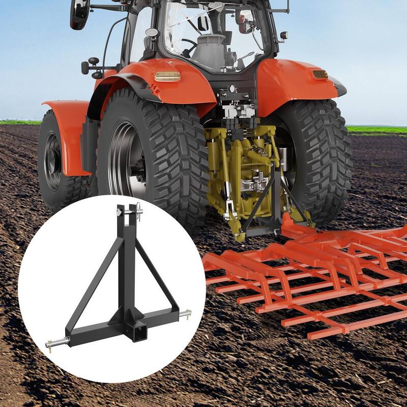 VEVOR 3 Point Hitch Receiver 2 in. Receiver Trailer Hitch Category 1 Tractor Tow Drawbar Adapter for Trailers, Farm Equipment - SJXTJSJX000052VQVV0