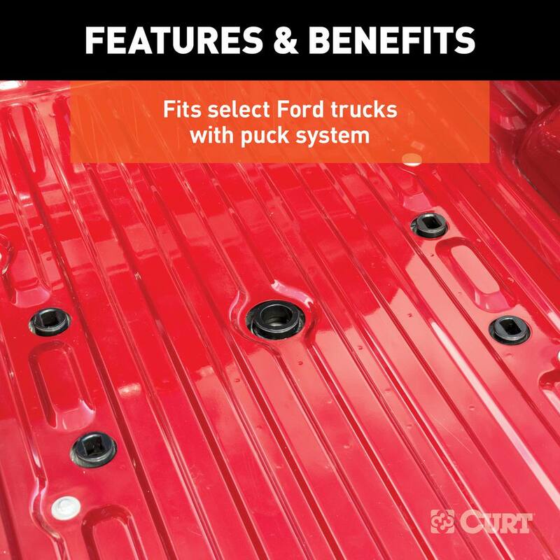 CURT Q20 5th Wheel Hitch with Ford Puck System Roller - 16677