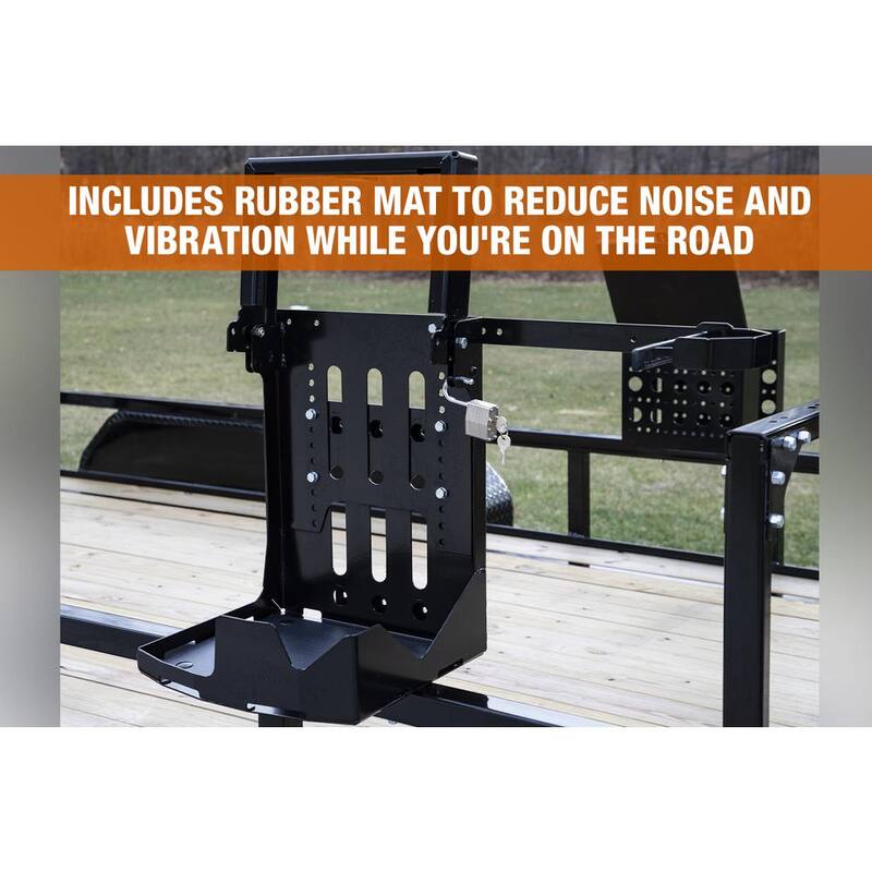 Buyers Products Company Universal Backpack Leaf Blower Rack Holder for Trailer - LT24