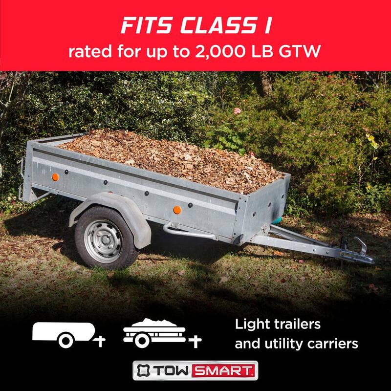 TowSmart Class 1 2,000 lb. 1-7/8 in. Ball Diameter, 1 in. Shank Diameter, 3 in. Shank Length Chrome Trailer Hitch Ball - 766