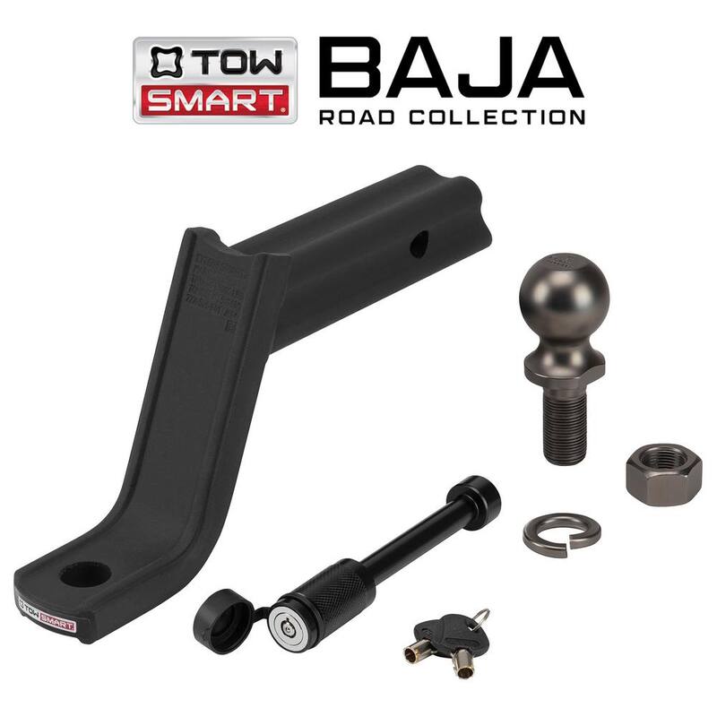 TowSmart Class 3 Baja Collection Security Kit with 2 in. Ball and 5/8 in. Standard Pin, 5-1/4 in. Drop x 4 in. Rise 5000 lbs. - 7337