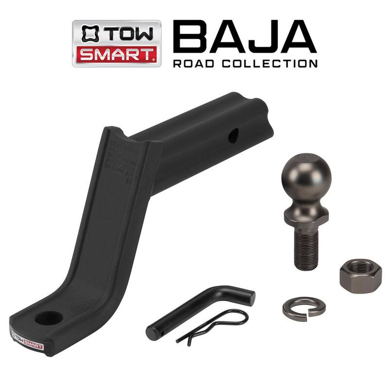 TowSmart Class 3 Baja Collection Starter Kit with 2 in. Ball and 5/8 in. Standard Pin, 5-1/4 in. Drop x 4 in. Rise 5000 lbs. - 7335
