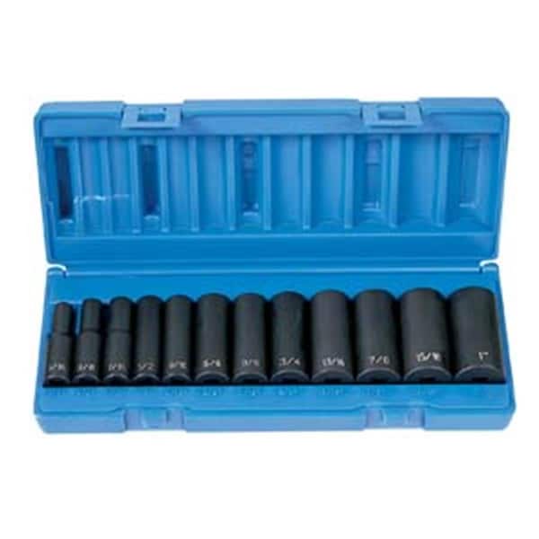 Light House Beauty 3/8 in. Drive 12 Pieces 12 Point Deep Set - LI2571874