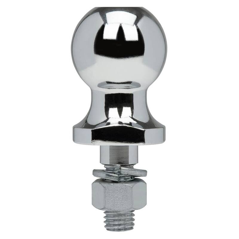 TowSmart Class 1 2,000 lb. 1-7/8 in. Ball Diameter, 5/8 in. Shank Diameter, 1-3/4 in. Shank Length Chrome Trailer Hitch Ball - 729