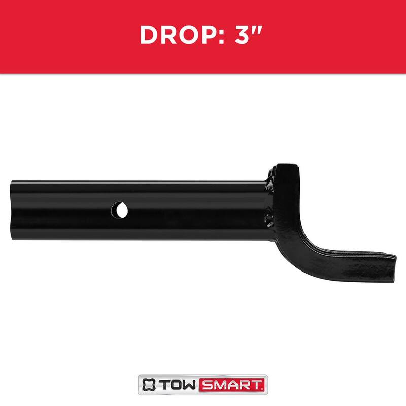 TowSmart Class V, 15,000 lb., 3 in. Drop x 1-1/2 in. Rise x 1-1/4 in. Shank, X-Mount Trailer Hitch Ball Mount - 7182