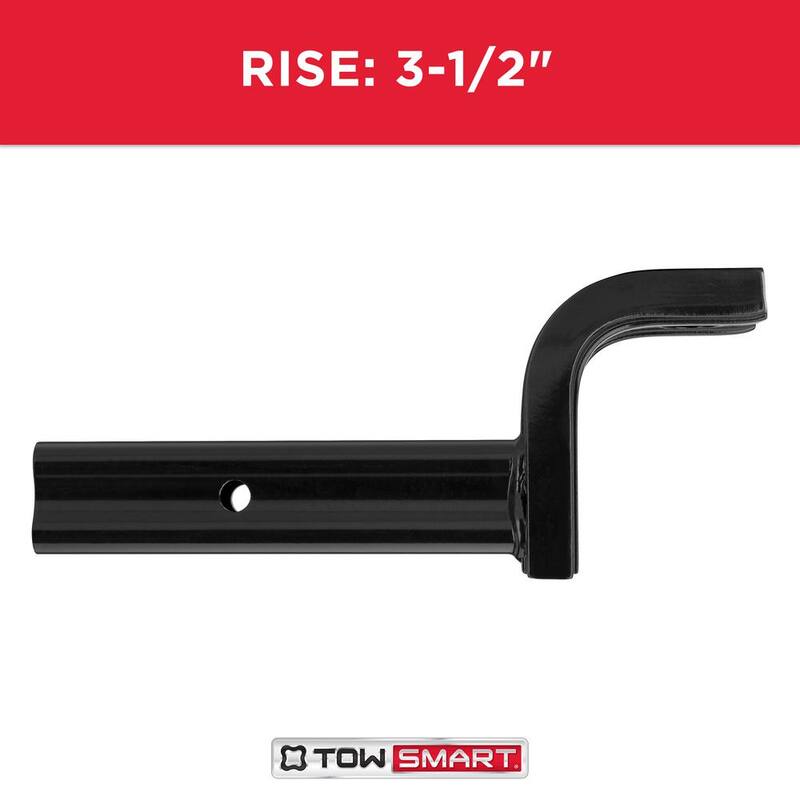 TowSmart Class V, 15,000 lb., 5 in. Drop x 3-1/2 in. Rise x 1-1/4 in. Shank, X-Mount Trailer Hitch Ball Mount - 7183