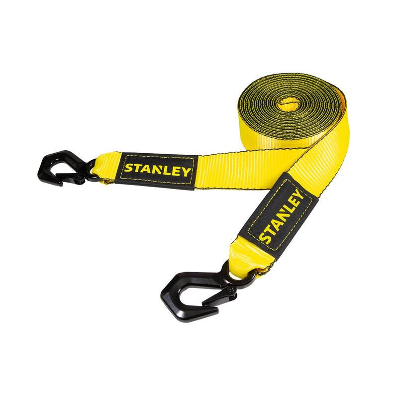 Unbranded 2 in. x 20 ft. Tow Strap with Tri-Hook and 9,000 lbs. Break Strength - S1051