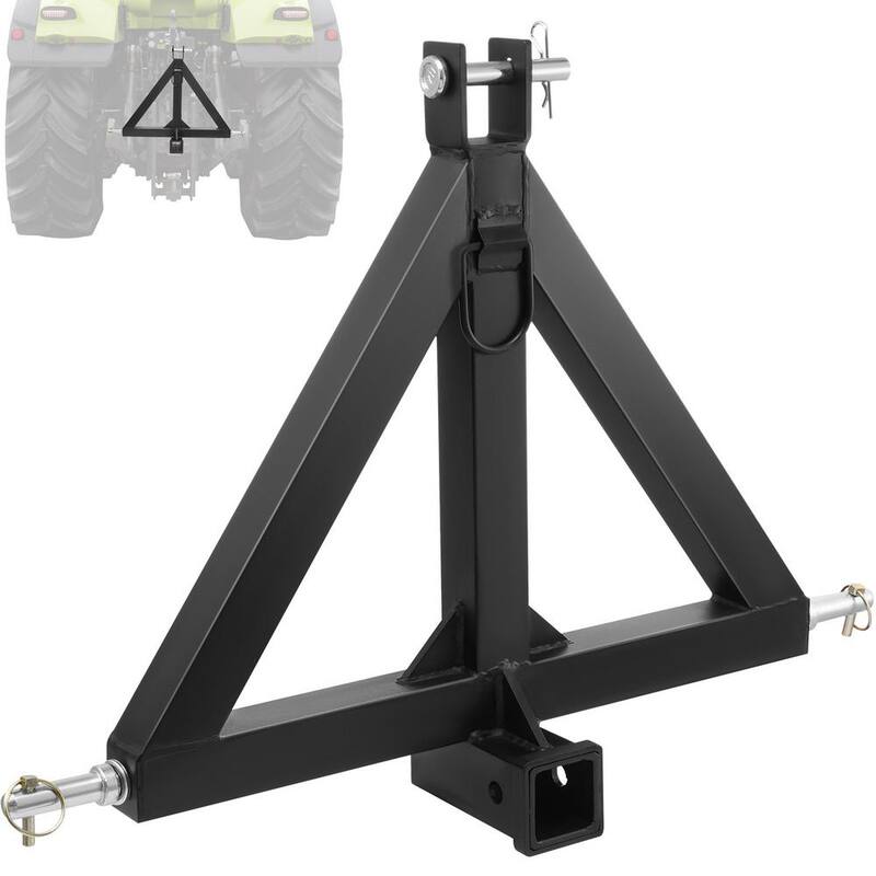 VEVOR 3 Point Hitch Receiver 2 in. Receiver Trailer Hitch Category 1 Tractor Tow Drawbar Adapter for Trailers Farm Equipment - SJXTJ2519YCSE9MANV0