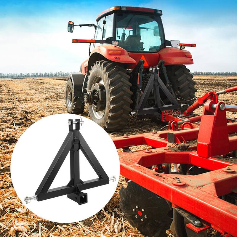 VEVOR 3 Point Hitch Receiver 2 in. Receiver Trailer Hitch Category 1 Tractor Tow Drawbar Adapter for Trailers Farm Equipment - SJXTJ2519YCSE9MANV0