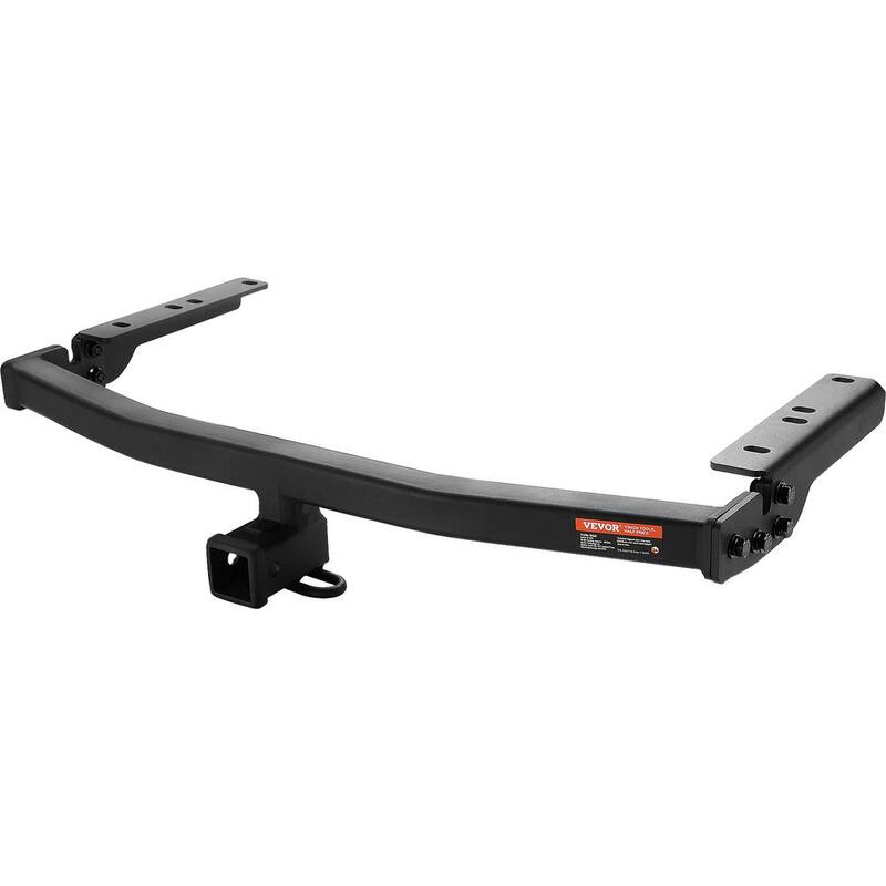 VEVOR Class 3 Trailer Hitch, 2 in. Receiver, Q455B Steel Tube Frame, Compatible with 2020-2023 Toyota Highlander, Black - GGLJQTG2YCTOVCHLXV0-730