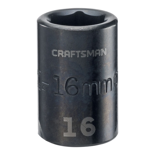 Craftsman Sockets, 1/2" Drive 16mm Metric Impact S - CMMT15864