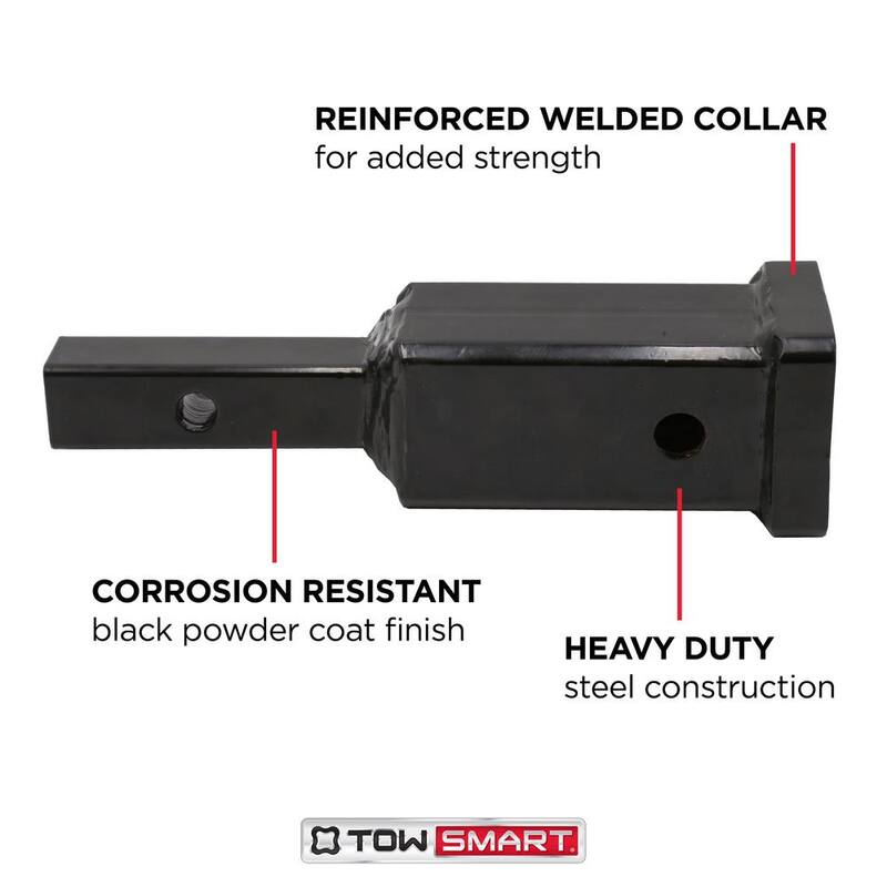 TowSmart Class II to Class III Trailer Hitch Receiver Adapter - 3,500 lbs. Capacity - 9511
