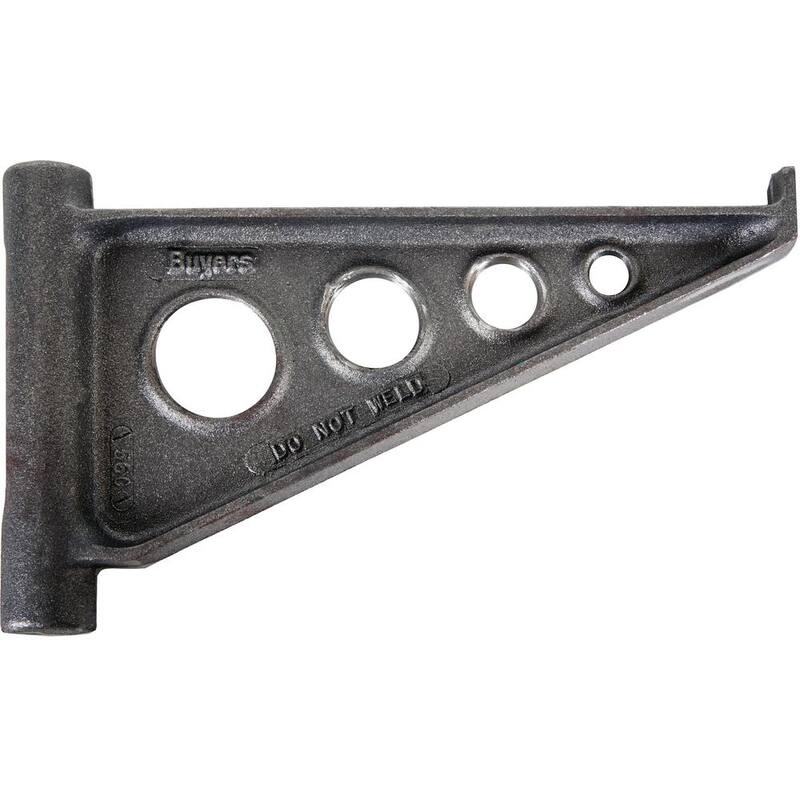 Buyers Products Company 5,000 lbs. Capacity 8-1/4 in. Ductile Iron Trailer Outrigger - B23510