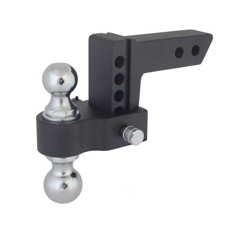 Trailer Valet Blackout 0 in. - 4 in. Drop, 10000 lbs. Capacity Class IV Drop Hitch - Adjustable (2 in. Plus 2-5/16 in.) - BSDH0030