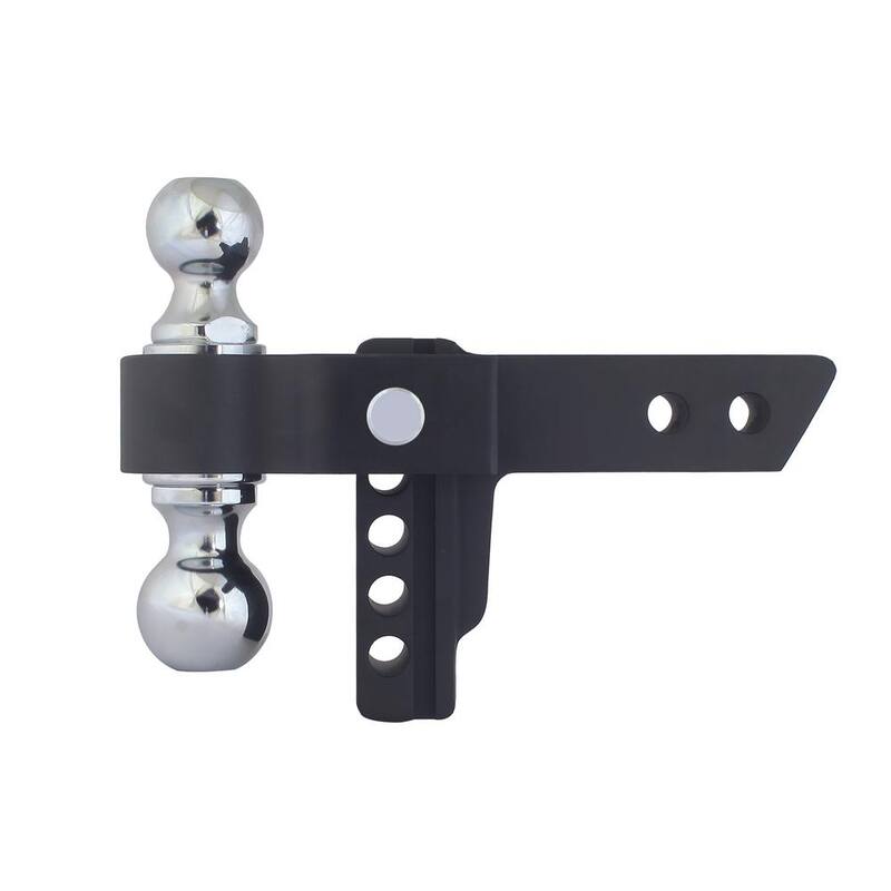 Trailer Valet Blackout 0 in. - 4 in. Drop, 10000 lbs. Capacity Class IV Drop Hitch - Adjustable (2 in. Plus 2-5/16 in.) - BSDH0030