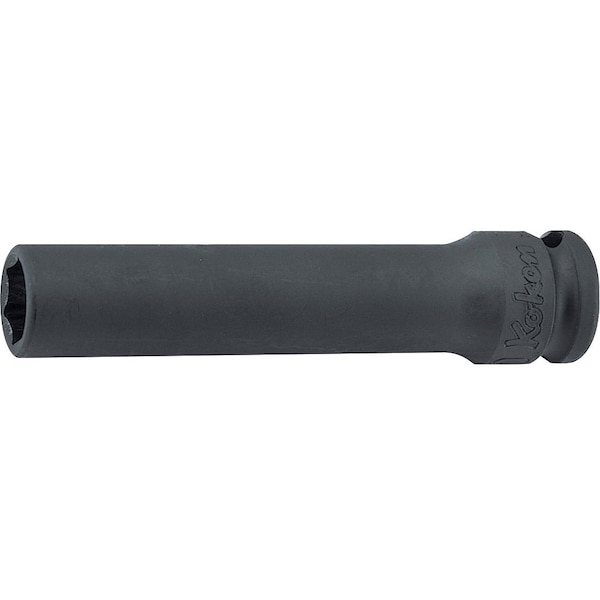 Ko-Ken Socket 24mm 6 Point 80mm Thin walled 3/8 Sq. Drive - 13301M-24