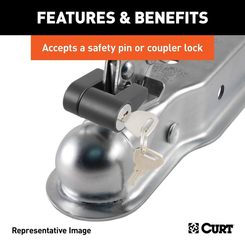 CURT Replacement 2" Posi-Lock Coupler Latch for Straight-Tongue Couplers - 25194