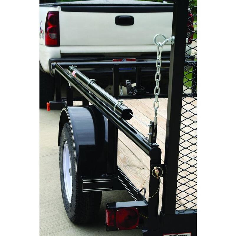 Buyers Products Company EZ Gate Tailgate Assist System for Open Landscape Trailers Ramp Lifts - 5201000
