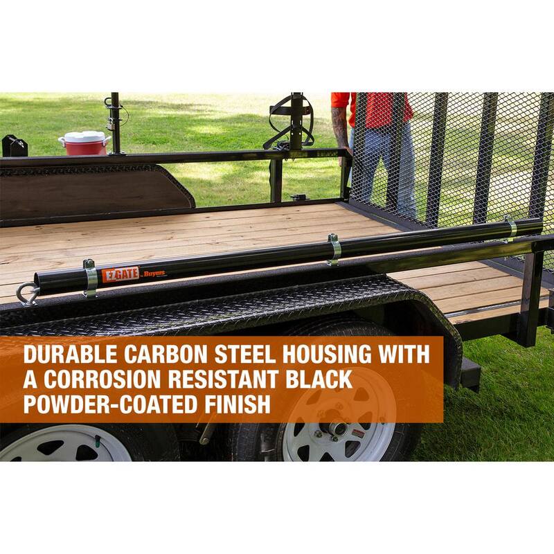 Buyers Products Company EZ Gate Tailgate Assist System for Open Landscape Trailers Ramp Lifts - 5201000
