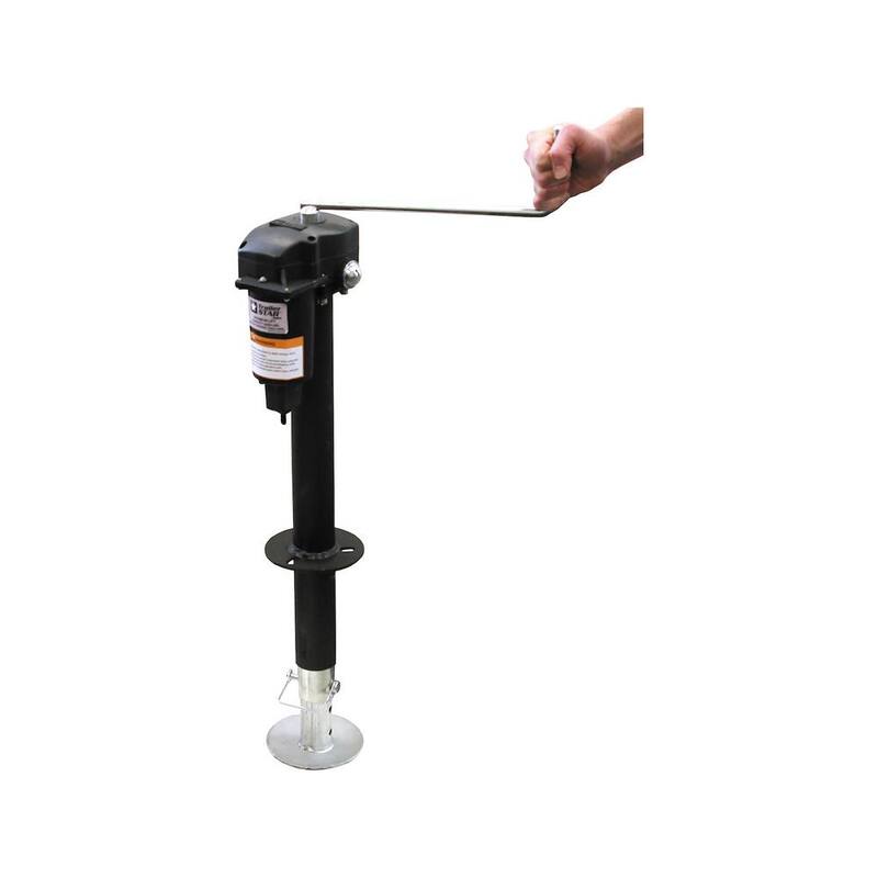 Buyers Products Company 3,500 lbs. Capacity 12-Volt DC Electric Trailer Jack - 0093500