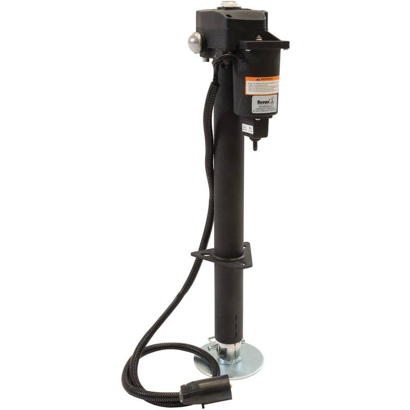 Buyers Products Company 3,500 lbs. Capacity 12-Volt DC Electric Trailer Jack - 0093500