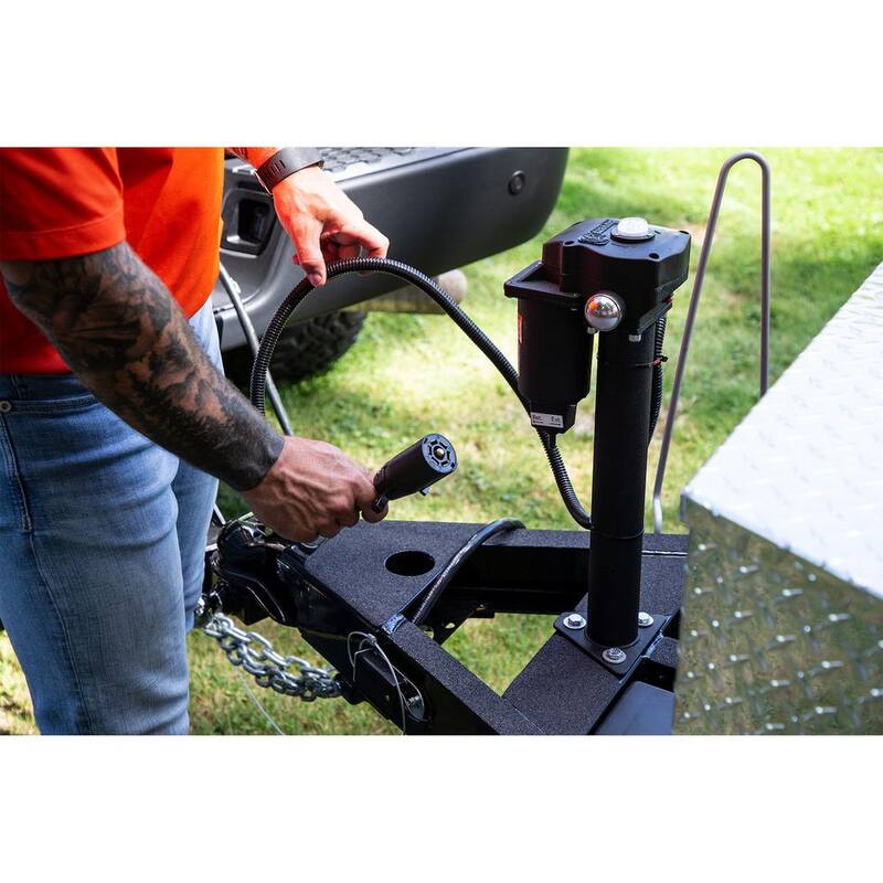 Buyers Products Company 3,500 lbs. Capacity 12-Volt DC Electric Trailer Jack - 0093500