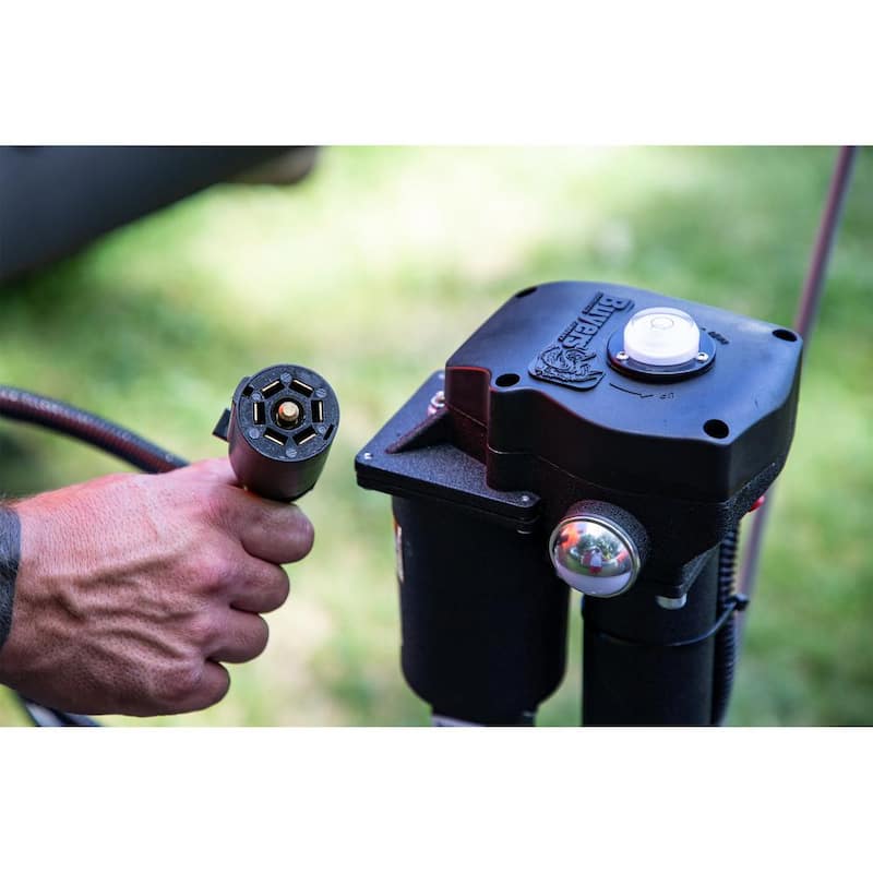 Buyers Products Company 3,500 lbs. Capacity 12-Volt DC Electric Trailer Jack - 0093500