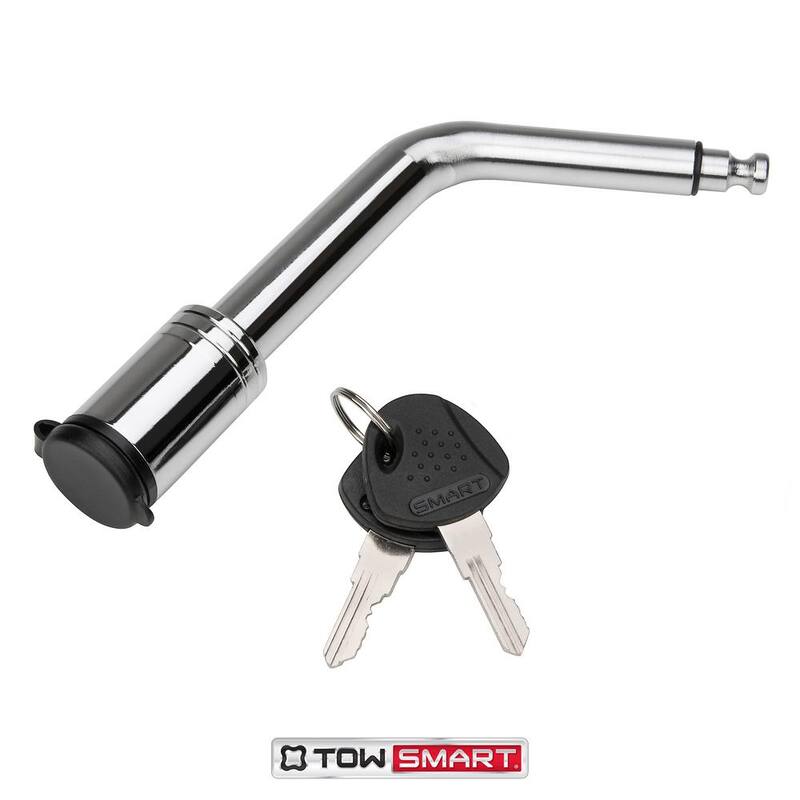 TowSmart Steel Locking Boomerang Hitch Pin - Fits 1/2 in. and 5/8 in. Receivers - 741M