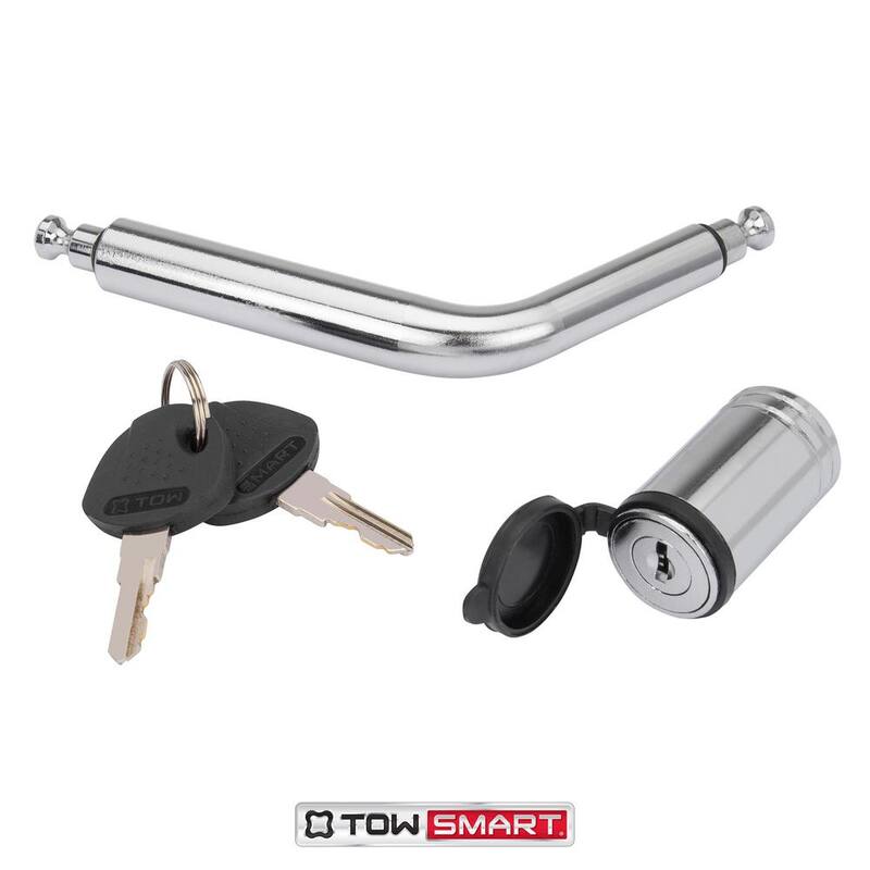 TowSmart Steel Locking Boomerang Hitch Pin - Fits 1/2 in. and 5/8 in. Receivers - 741M