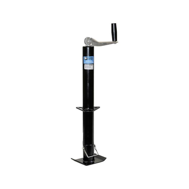 Buyers Products Company 5,000 lbs. Capacity 15 in. Travel A-Frame Trailer Jack with Support Foot - 0091265