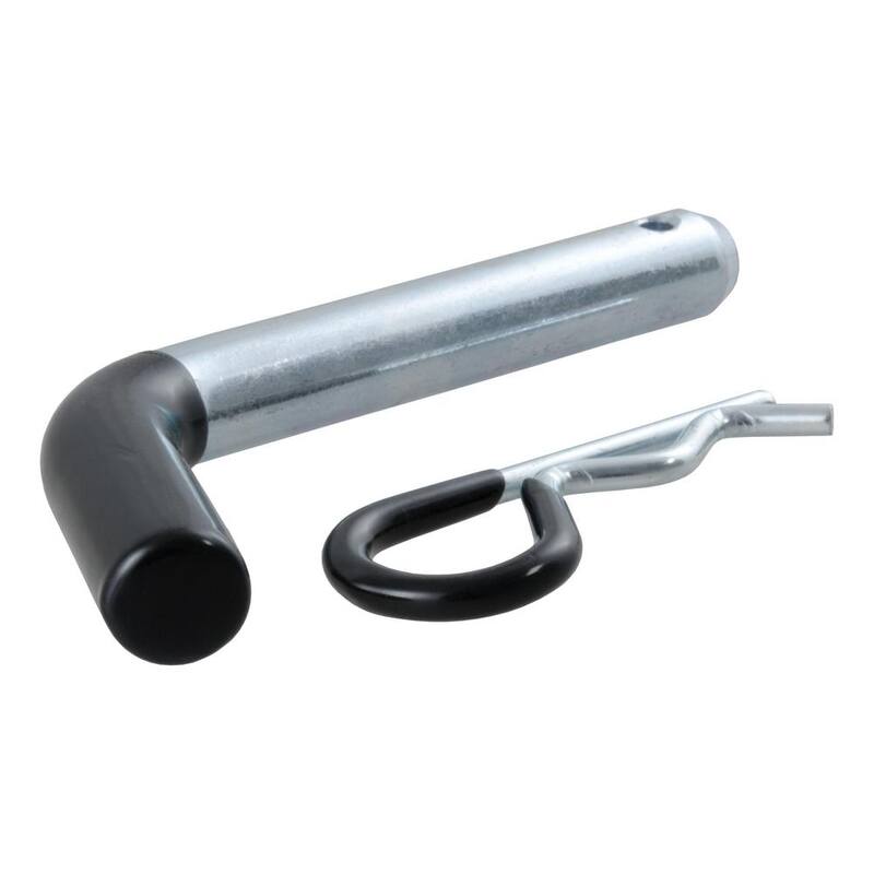 CURT 5/8 in. Hitch Pin (2 in. Receiver, Zinc with Rubber Grip) - 21510