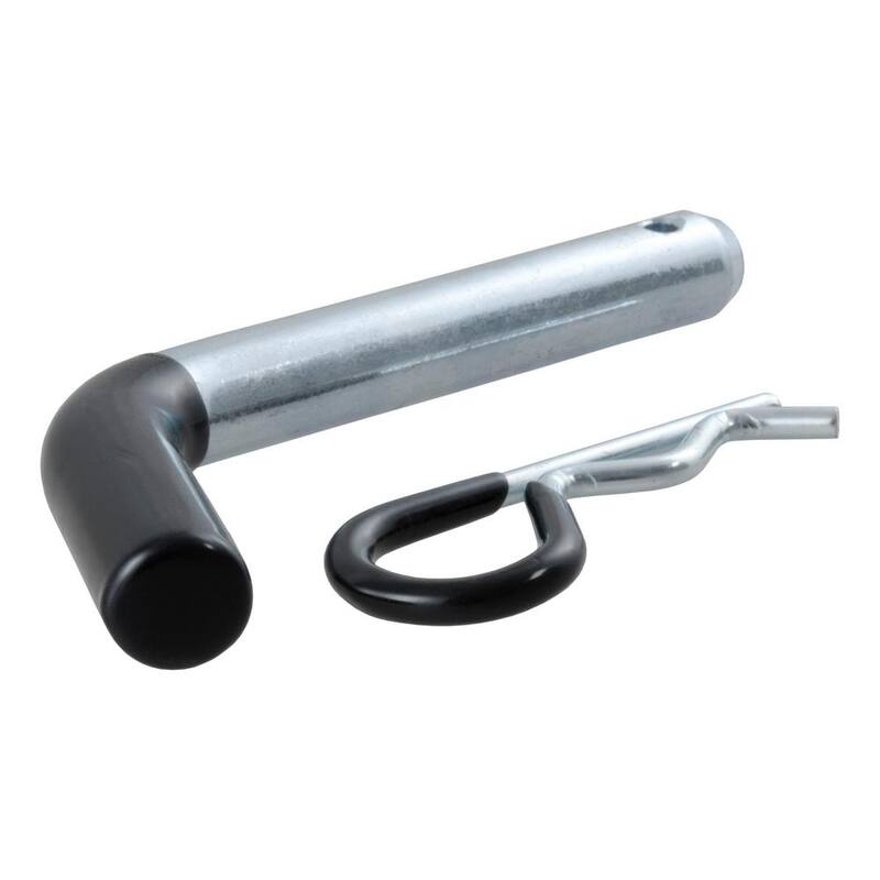 CURT 5/8 in. Hitch Pin (2 in. Receiver, Zinc with Rubber Grip) - 21510