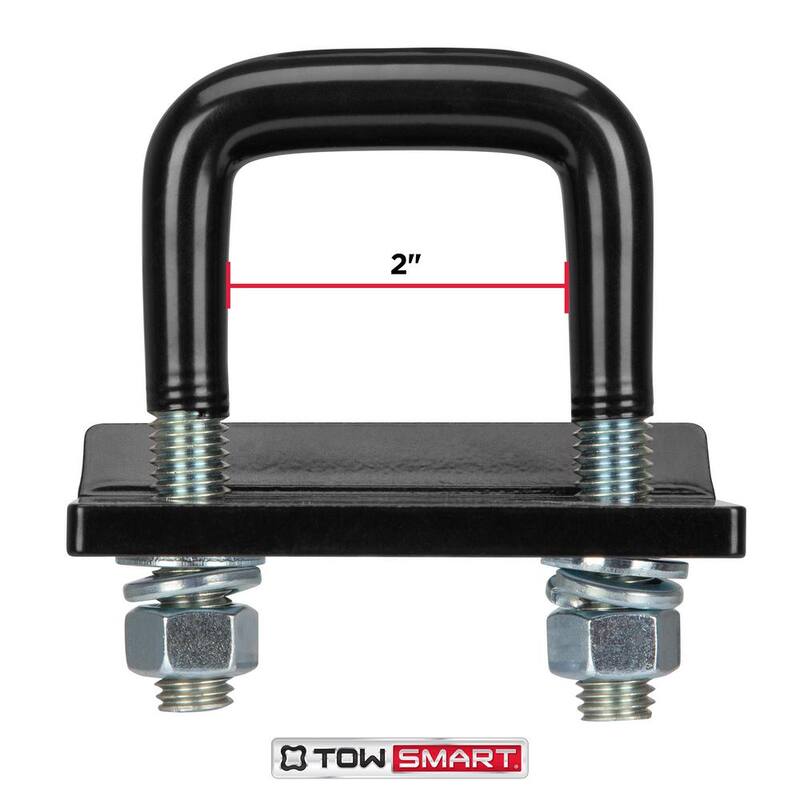 TowSmart Anti- Rattle Hitch Bracket, Fits 1-1/4 in. and 2 in. Receivers - 9043