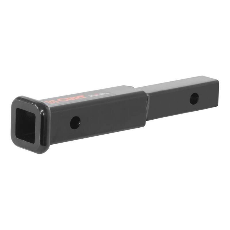 CURT 7" Receiver Tube Extender (1-1/4" Shank, Not for Towing Use) - 45789