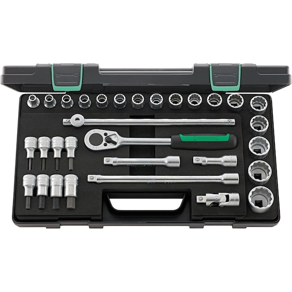 Stahlwille Tools 12, 5 mm (1/2") Socket set 31-pcs. - 96031439
