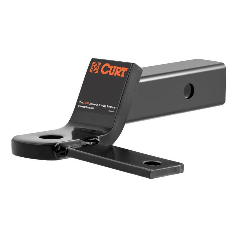 CURT 7,500 lbs. 2 in. Drop Sway Control Tab Trailer Hitch Ball Mount (2 in. Shank) - 45820
