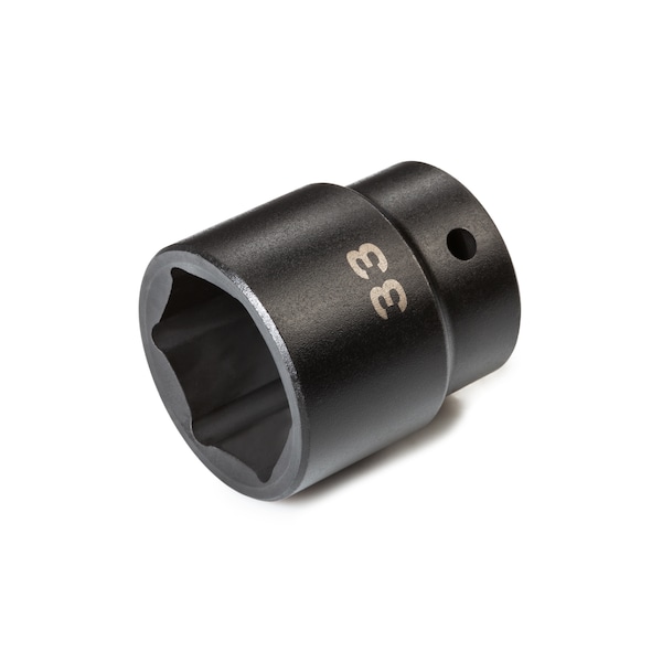 Tekton 1/2 Inch Drive x 33 mm 6-Point Impact Socket - SID22133