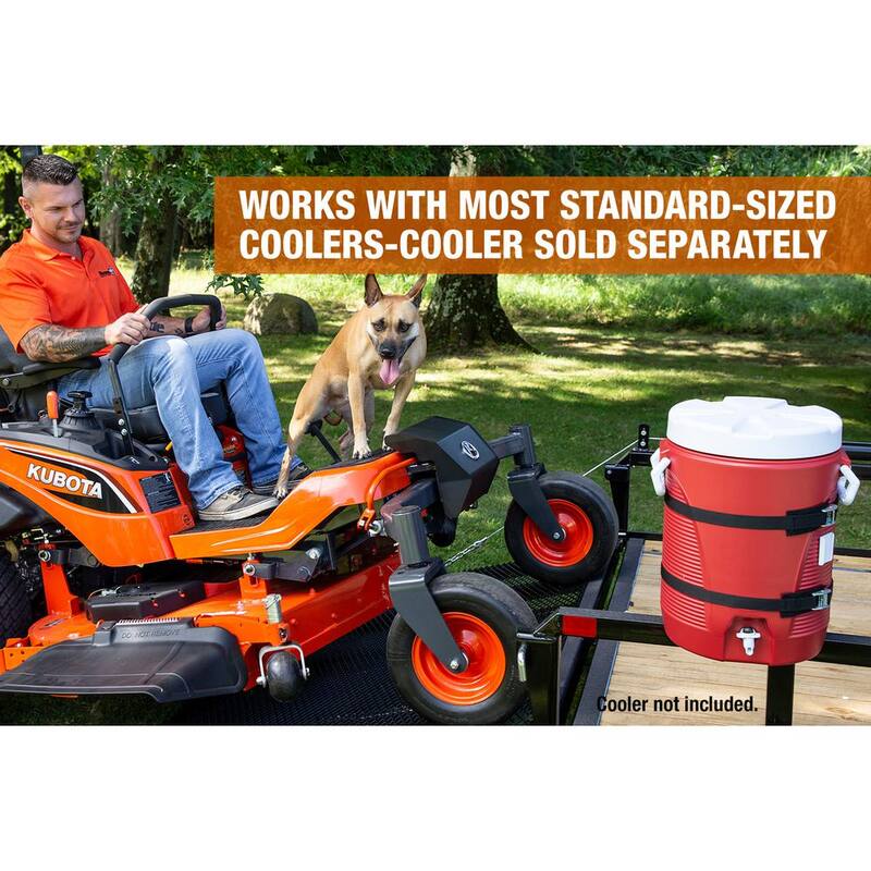 Buyers Products Company Landscape Trailer Water Cooler Holder Rack - LT25