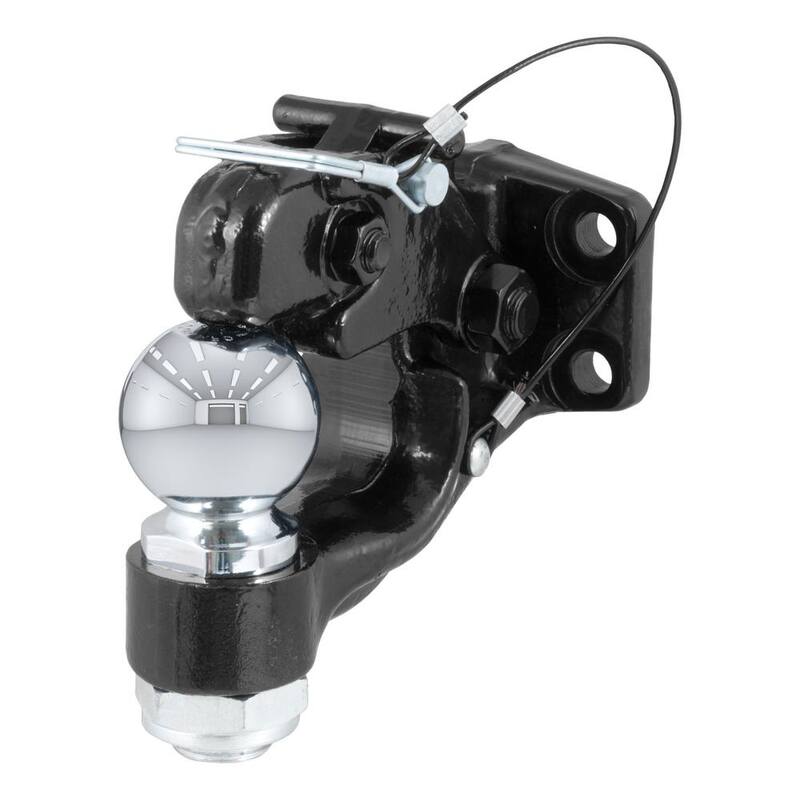 CURT 16,000 lbs. Trailer Hitch Ball Mount & Pintle Hook Combination with 2-5/16 in. Ball - 48200