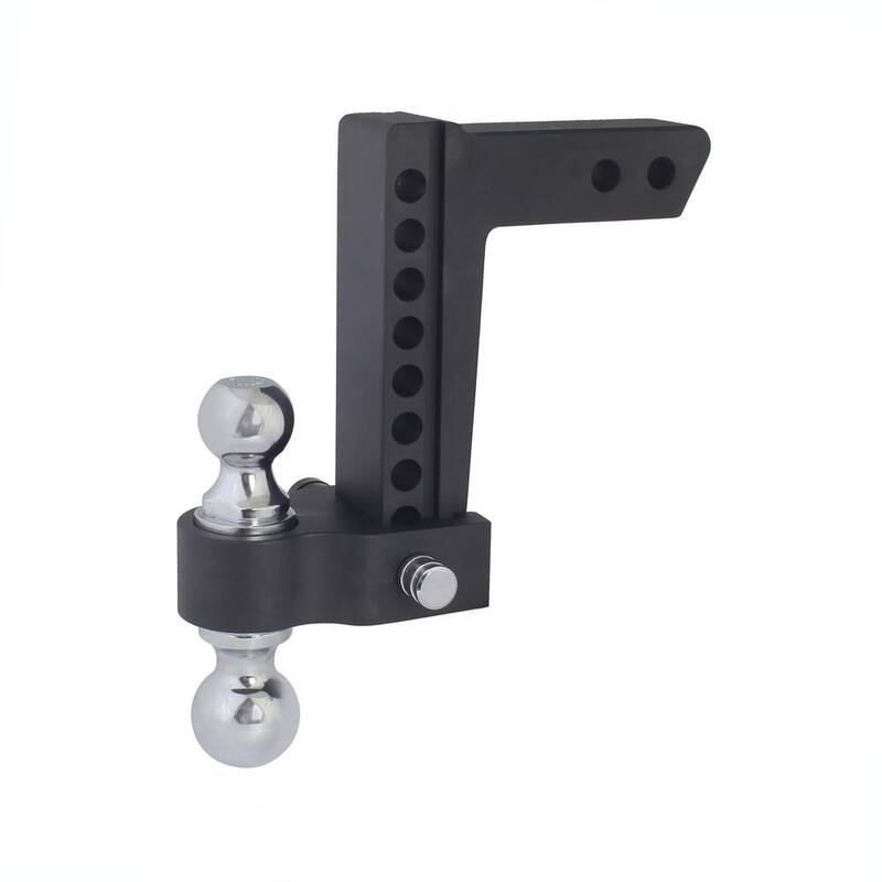 Trailer Valet Blackout 0 in. - 8 in. Drop 10000 lbs. Capacity Class IV Drop Hitch - Adjustable (2 in. Plus 2-5/16 in.) - BSDH0032