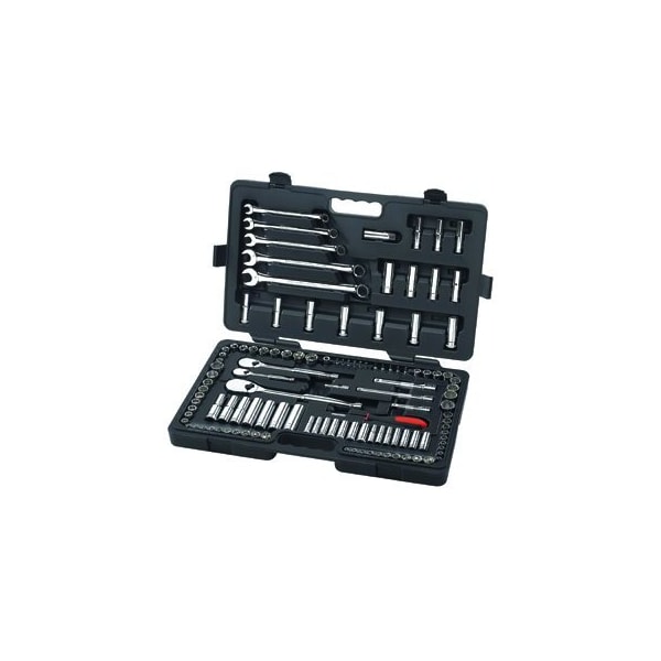 Apex Tool Group 118 PC 1/4"3/8"1/2" SAE MET SKT SET - GWR83001D