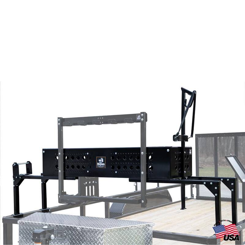 Buyers Products Company Landscape Trailer Equipment Storage Basket Rack Organizer - LT45