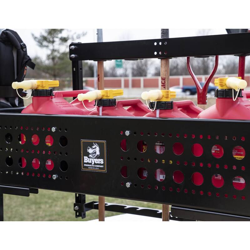Buyers Products Company Landscape Trailer Equipment Storage Basket Rack Organizer - LT45