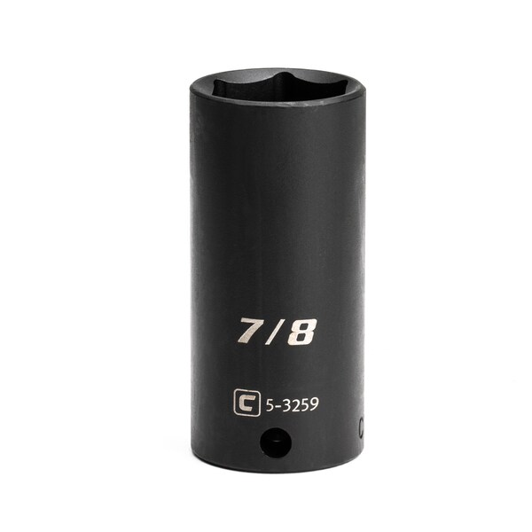 Capri Tools 3/8 in Drive 7/8 in 6-Point SAE Deep Impact Socket - 5-3259